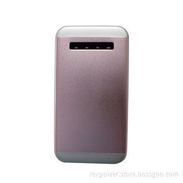 Power Bank with 5,000mAh Li-polymer Capacity, 5.0V DC/1A Input, 5.0V DC/1A Output
